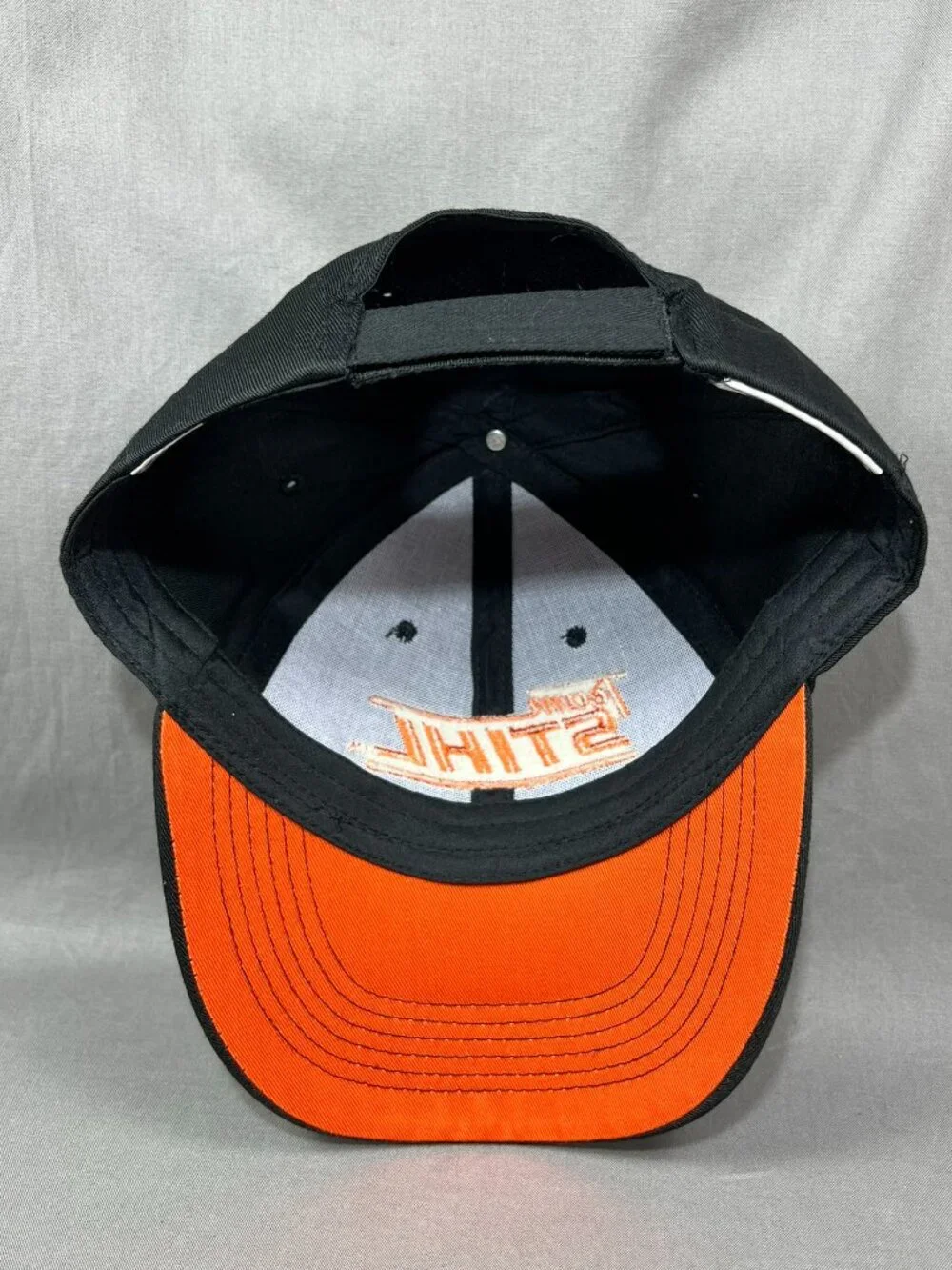 Team Stihl Outfitters Strapback Hat Black Chainsaw Equipment Adjustable Mens Cap